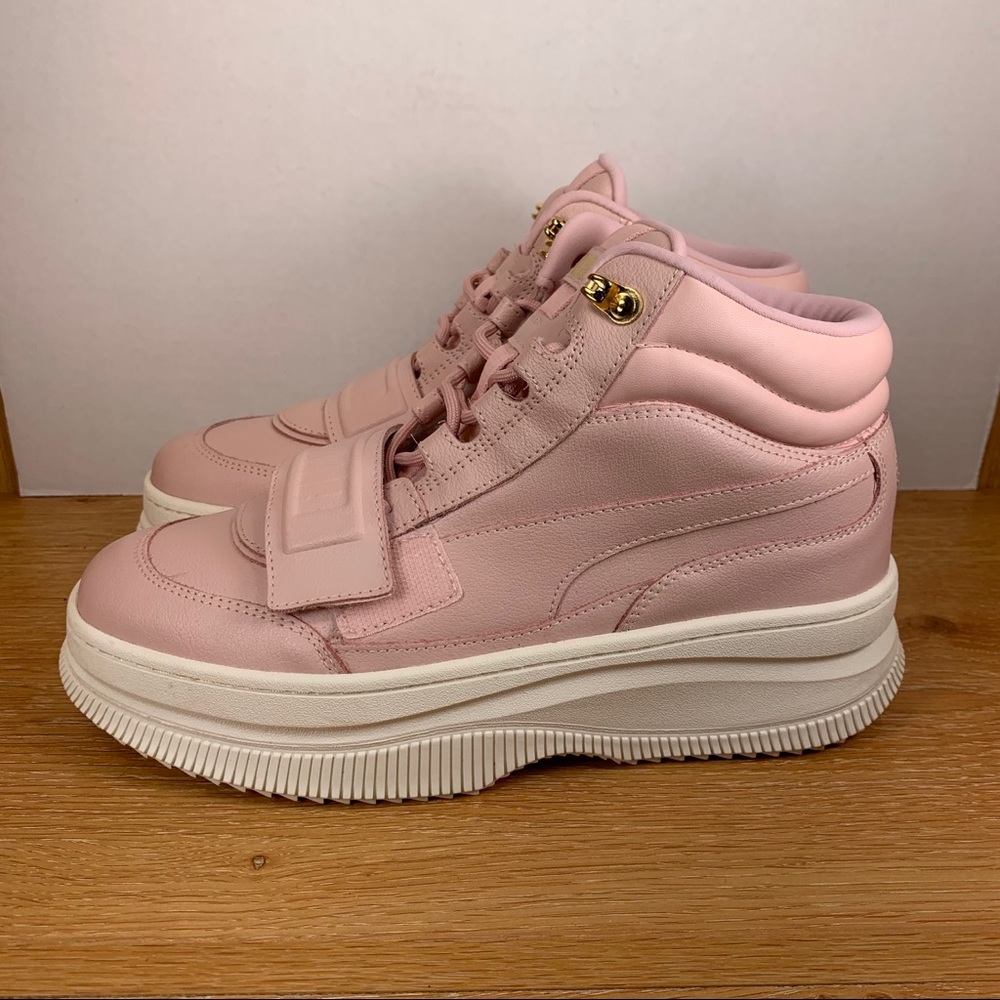 Puma Deva Platform women’s pink sneakers - Picture 3 of 7